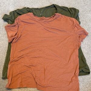 a new day Olive and Rust T-Shirts